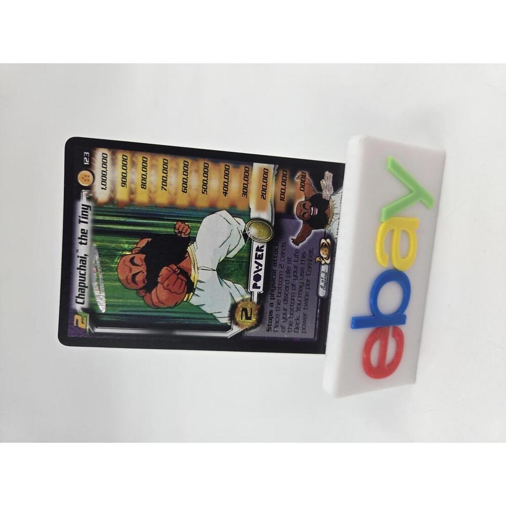 Dragon Ball Z CCG Chapuchai the Tiny LV2 123 World Games Saga ULE Alt Foil Rare